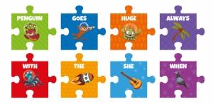 Joc educativ Smarty Puzzle- Star Words - Img 2