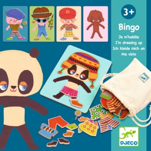 Jucarii educative Dress Up Bingo, Djeco - Img 2