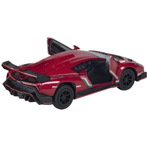 Masinuta Lamborghini Veneno, die-cast, scara 1 la 36, lungime 13 cm - Img 2