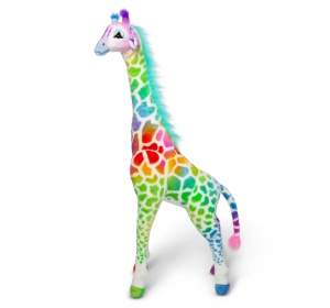 Melissa&Doug - Girafa gigant din plus Rainbow - Img 2