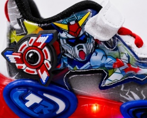 Pantofi sport cu lumini LED, Model Robo, Multicolor - Img 5