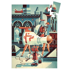 Puzzle Robotul Bob, Djeco - Img 2