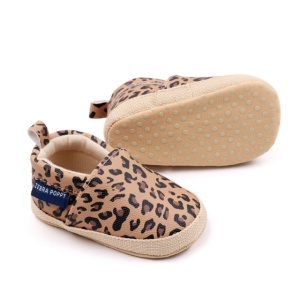 Balerini cu imprimeu leopard pentru fetite - Img 5