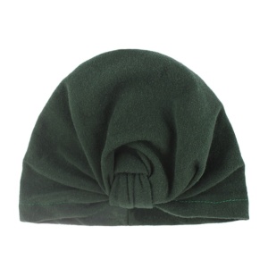 Caciulita verde inchis tip turban - Img 2