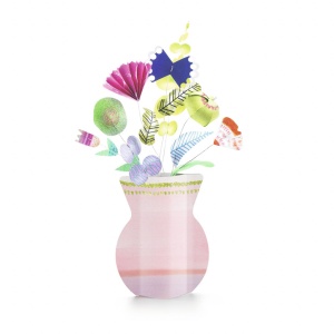 Joc creativ DIY Flori delicate, Djeco - Img 4