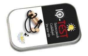 Joc logic IQ puzzle cu snur Elibereaza inelul-4, Fridolin - Img 2