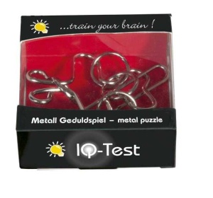 Joc logic IQ puzzle metalic 4*, Fridolin - Img 2
