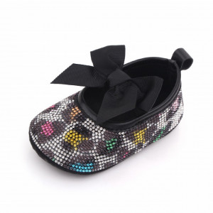 Pantofiori cu strasuri colorate - Leopard - Img 3
