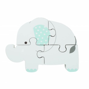 Puzzle elefant din lemn, Orange Tree Toys - Img 2