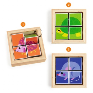 Puzzle forme rotative Tournibist, Djeco - Img 2