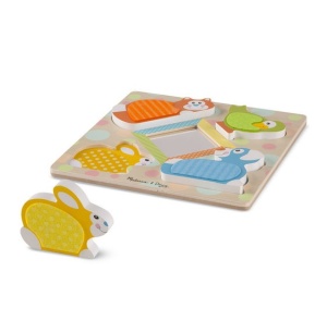 Puzzle tactil cu oglinda Pets Melissa and Doug - Img 2