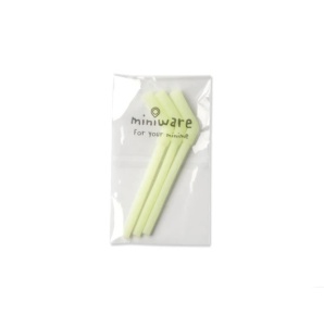 Set de 3 paie reutilizabile Miniware, 100% din silicon alimentar, Key Lime - Img 2