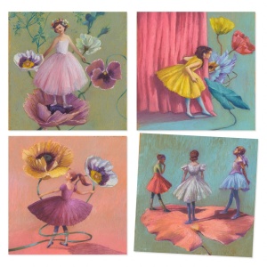 Atelier de pictura Balerina Inspired by Degas, Djeco - Img 4