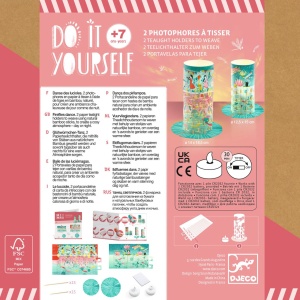 Joc creativ DIY Dansul licuricilor, Djeco - Img 2