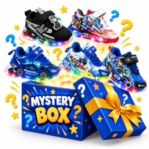Mistery Box - Adidasi cu luminite pentru baieti, modele diverse