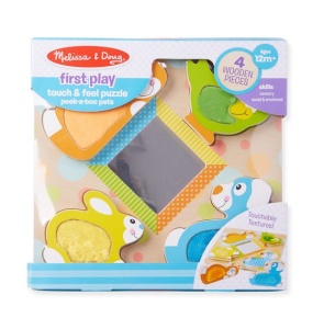 Puzzle tactil cu oglinda Pets Melissa and Doug - Img 3