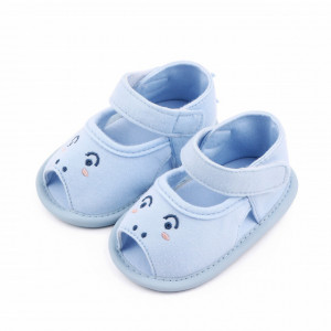 Sandalute bleu pentru baietei - Animalut
