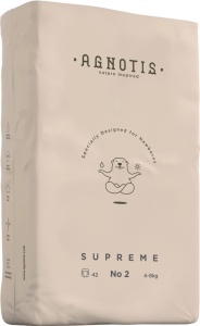 Scutece hipoalergenice Supreme Agnotis, marimea nr. 2, 4-8 kg, 42 bucati - Img 7
