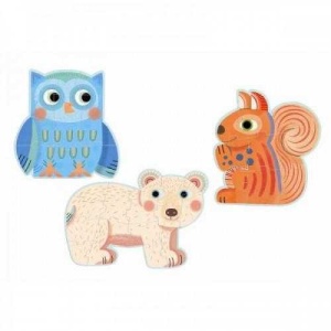 Set Puzzle-uri evolutive In padure, Djeco - Img 3