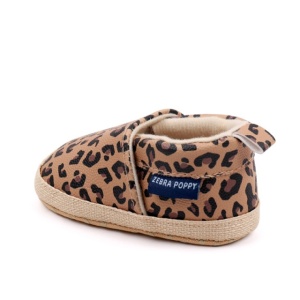 Balerini cu imprimeu leopard pentru fetite - Img 7