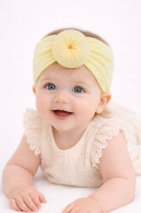 Bentita turban lata galbena