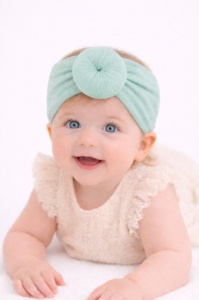 Bentita turban lata verde menta