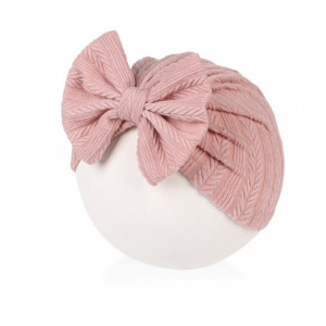 Caciulita tip turban cu model din tesatura - Img 4
