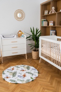 Covoras senzorial si educational bebelusi Skiddou Doee, 105 cm - Img 5