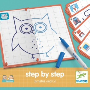 Joc Eduludo Deseneaza pas cu pas Simetrie, Djeco - Img 2