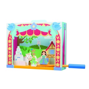 Teatru de masa din lemn, Orange Tree Toys - Img 4