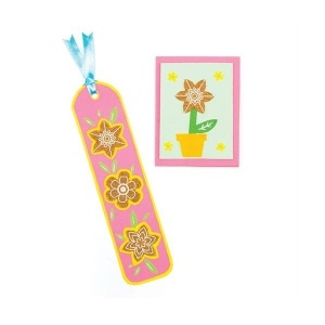 Abtibilduri din pluta Floricele - Baker Ross - Img 2