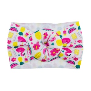 Bentita lata tip turban cu imprimeu - Model 9