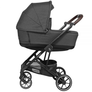 Carucior 2 in 1 Skiddou Moss Onyx, Negru - Img 8