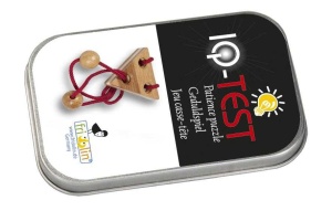 Joc logic IQ puzzle cu snur Elibereaza inelul-6, Fridolin - Img 2