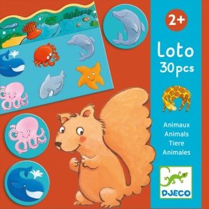 Joc Loto cu animale, Djeco - Img 2