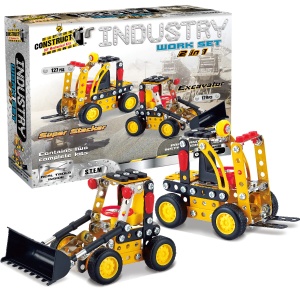 Kit STEM Vehicule de construcție 2 in 1, nivel incepator - Img 4