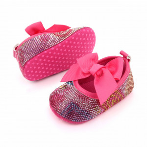 Pantofiori fetite cu strasuri colorate - Curcubeu