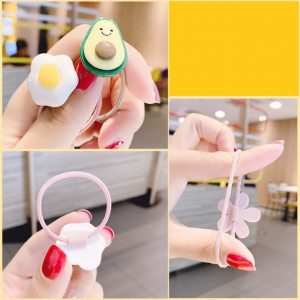 Set 10 elastice pentru par - Diverse figurine - Img 2