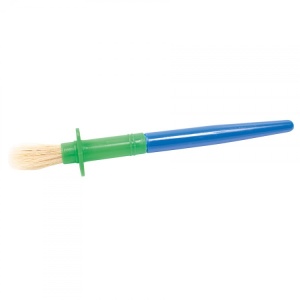 Set 24 de pensule groase, maner cu protectie, pentru copii mici - Img 2