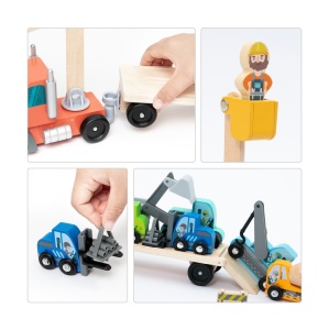 Set mare de vehicule pentru constructii, UMU Toys - Img 3