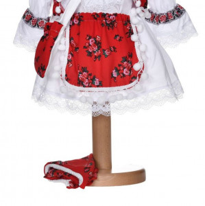 Set rochita populara fata, trusou botez landou si lumanare, decor traditional, Denikos® C9275 - Img 2