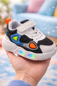 Adidasi cu luminite pentru baieti Cool Style