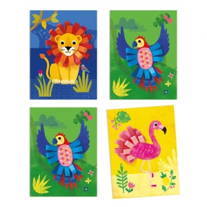 Atelier creativ Animale cu bucle, Djeco - Img 4