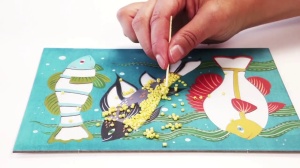 Atelier creativ cu margele Zoology, Djeco - Img 3