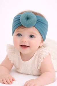 Bentita turban lata - verde inchis