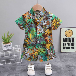Costumas de vara pentru baietei - Jungle
