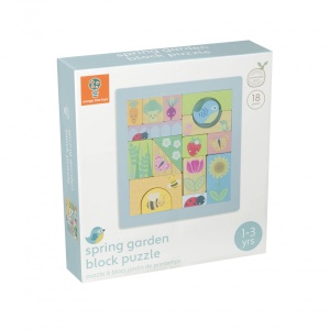 Cuburi de construit Gradina de primavara, Orange Tree Toys - Img 4