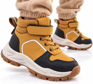 Ghete sport pentru baieti, Model Mountain 2, Maro