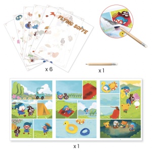 Joc creativ benzi animate Sofie, Djeco - Img 3
