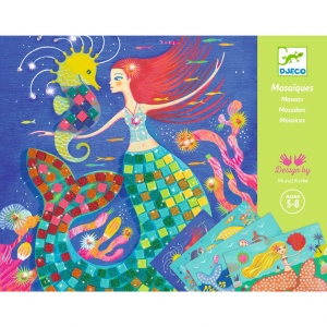 Joc creativ mozaic Sirene, Djeco - Img 2